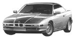 BMW E31 B3025 Fault Code